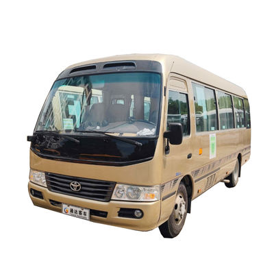 kualitas  Euro 4 Second Hand Toyota Coaster , Used 20 Passenger Van For Sale pabrik
