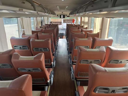 Mobil mewah bekas 54 kursi ZK6120HQ5Y Bus pengemudi kiri bekas