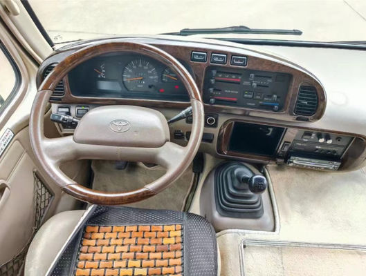 23 kursi Bus bekas dengan transmisi manual jendela penyegelan