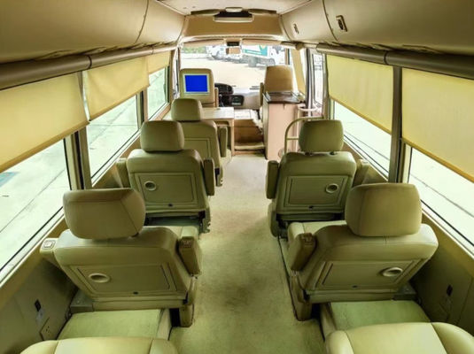 23 kursi Bus bekas dengan transmisi manual jendela penyegelan