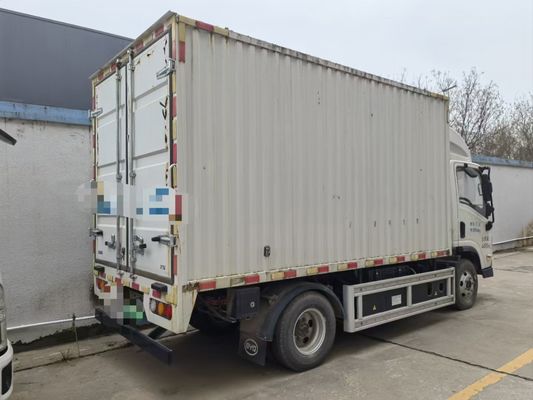 Truk kargo bekas berbaris tunggal BYD T5A4.5T4.03 Meter Truk ringan tipe kotak listrik murni