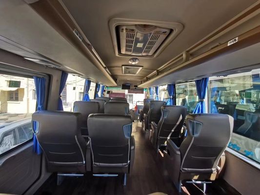 Agustus 2019 Yutong Second Hand Luxury Bus 19 Seat ISO Certified