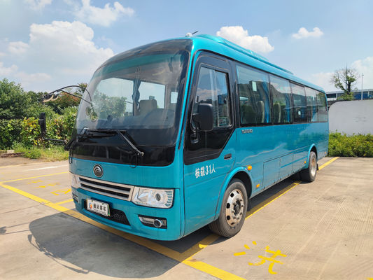 Bus mewah listrik bekas 31 kursi dengan transmisi otomatis