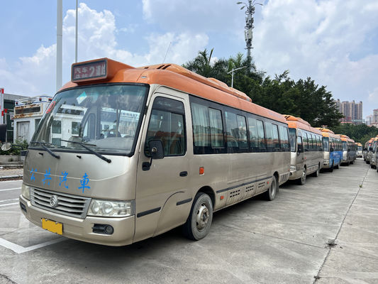 Golden Dragon 8m Electric Used City Bus 25 Kursi Untuk Transportasi Umum