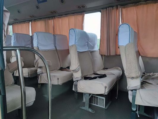 King lama digunakan 23 Seater Bus andal second hand Coaster Model Left Hand Drive