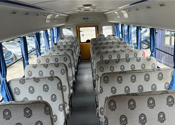 YuTong 46 kursi bus sekolah dirombak kuning manual transmisi
