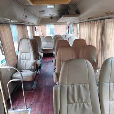Euro 4 second hand Toyota Coaster, digunakan 20 penumpang Van untuk dijual