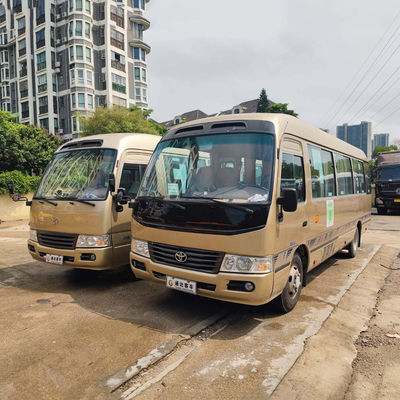 Euro 4 second hand Toyota Coaster, digunakan 20 penumpang Van untuk dijual