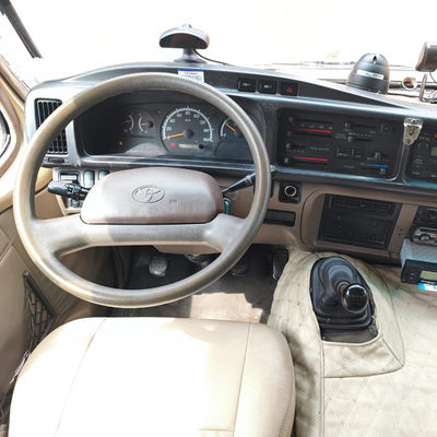 Euro 4 second hand Toyota Coaster, digunakan 20 penumpang Van untuk dijual