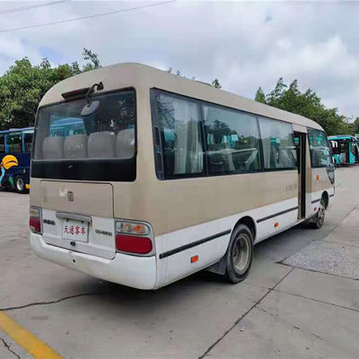 27 kursi JMC Mini Coach bekas LHD Bus ulang-alik bekas dengan bahan bakar diesel