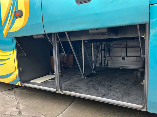 Euro 4 Bus Higer bekas 51 kursi Bus perjalanan tangan kedua dengan transmisi manual