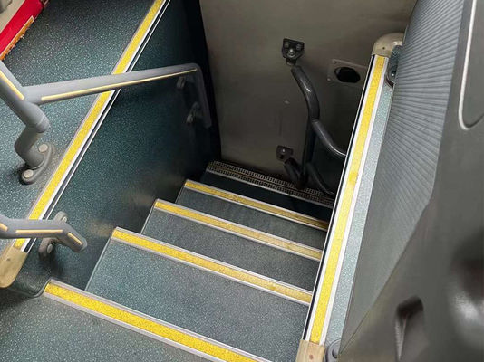 Euro 4 Bus Higer bekas 51 kursi Bus perjalanan tangan kedua dengan transmisi manual