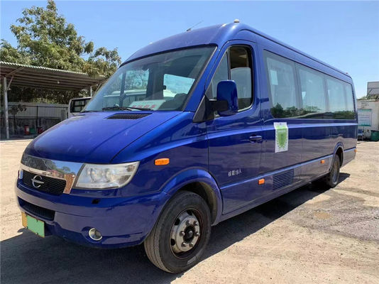 Long River digunakan Mini Coach 19 Seater kedua tangan Vans listrik