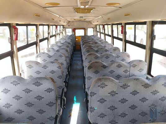 Bus Sekolah Shaolin bekas 56 kursi LHD Posisi kemudi dengan transmisi manual