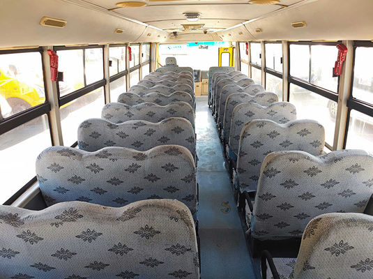 Bus Sekolah Shaolin bekas 56 kursi LHD Posisi kemudi dengan transmisi manual