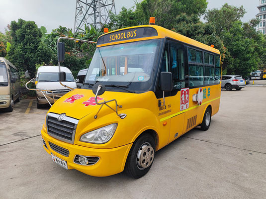 Dongfeng Bus Sekolah Bekas 19 Kursi dengan Bahan Bakar Diesel Standar Emisi Euro 4
