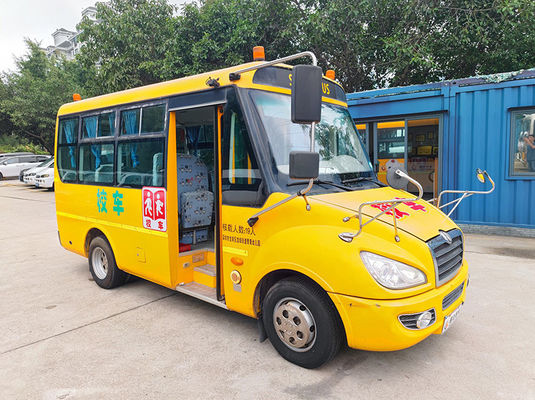 Dongfeng Bus Sekolah Bekas 19 Kursi dengan Bahan Bakar Diesel Standar Emisi Euro 4