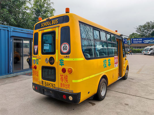 Dongfeng Bus Sekolah Bekas 19 Kursi dengan Bahan Bakar Diesel Standar Emisi Euro 4
