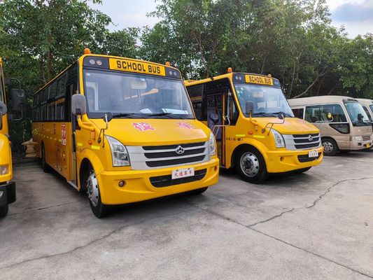 Changan 51 kursi Bus sekolah bekas 80km/H Max Speed Euro 4 Standar Emisi