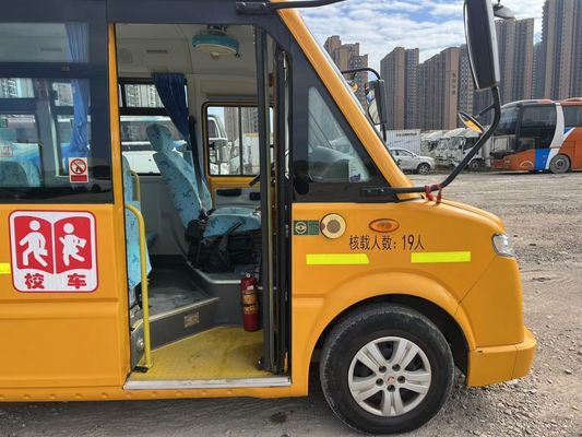 Wuling 19 kursi Bus sekolah bekas Gasol Bahan bakar Bus sekolah yang direnovasi