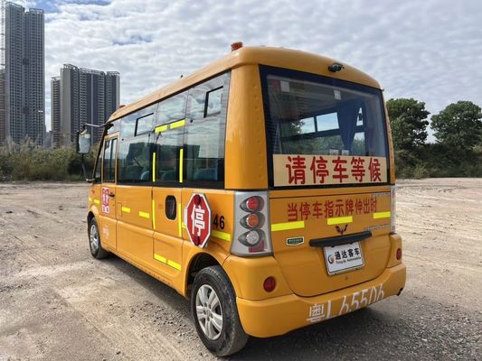 Wuling 19 kursi Bus sekolah bekas Gasol Bahan bakar Bus sekolah yang direnovasi