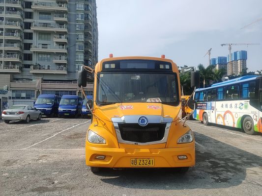 ShenLong Bus sekolah bekas 36 kursi LHD Posisi kemudi Diesel Jenis bahan bakar