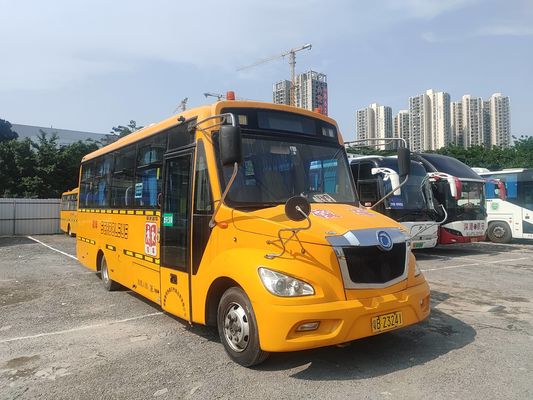 ShenLong Bus sekolah bekas 36 kursi LHD Posisi kemudi Diesel Jenis bahan bakar