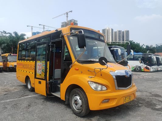 ShenLong 31 Kursi Bus Sekolah Diperbaiki LHD Bus Sekolah Second Hand Dijual