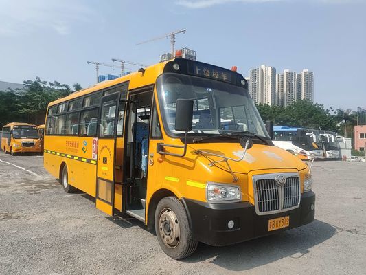 Shangrao 51 Kursi Old School Bus 80km/H Max Kecepatan Euro 4 Standar Emisi