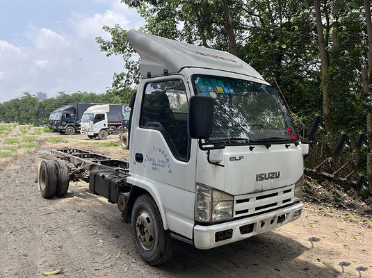 4x2 Euro 4 Truk Tugas Menengah Bekas Pengemudi Tangan Kiri Truk Bekas Jepang