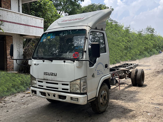 4x2 Euro 4 Truk Tugas Menengah Bekas Pengemudi Tangan Kiri Truk Bekas Jepang
