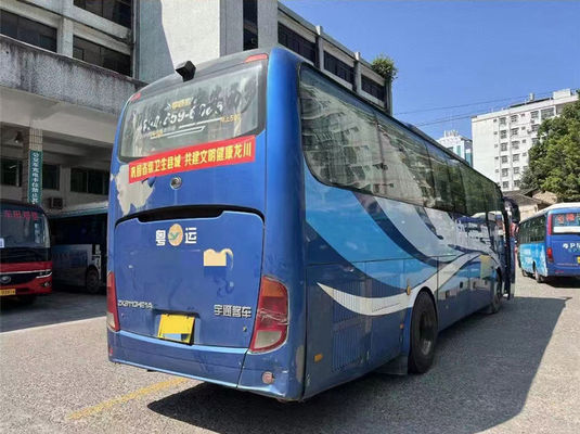 Bus Yutong yang digunakan tahan lama 47 kursi LHD Bus wisata bekas dengan 2 pintu