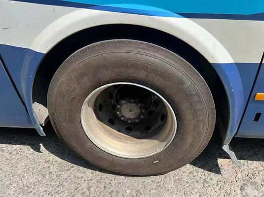 Bus Yutong yang digunakan tahan lama 47 kursi LHD Bus wisata bekas dengan 2 pintu