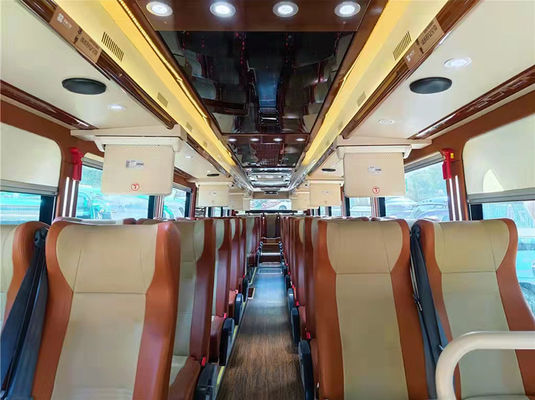 Bus bekas Yutong 51 kursi, Euro 5 LHD Diesel Bus Wisata bekas