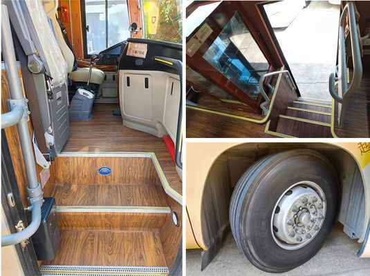 Bus bekas Yutong 51 kursi, Euro 5 LHD Diesel Bus Wisata bekas