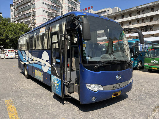Bus Wisata Diesel 37 Kursi 2 Pintu LHD Euro 4 Dengan Transmisi Manual