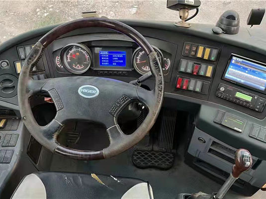 Haige 49 Kursi Bus Kereta Api Digunakan Diesel Euro 4 Kereta Api Pengemudi Kiri Digunakan