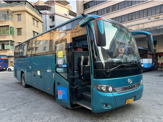 2017 Bus Higer bekas Diesel bertenaga Bus bekas 40 kursi untuk transportasi umum