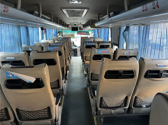 2017 Bus Higer bekas Diesel bertenaga Bus bekas 40 kursi untuk transportasi umum