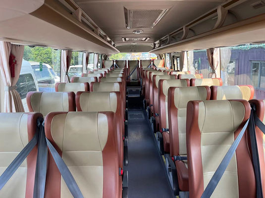 39 kursi Bus bekas Yutong Bus wisata besar dengan mesin diesel