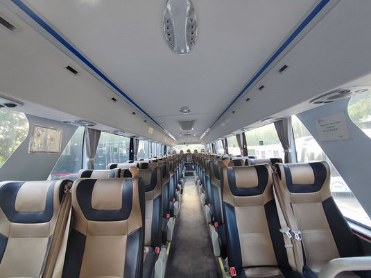 Luxury Pink Used Yutong Buses Euro 5 LHD Used Diesel Shuttle Bus Untuk Dijual
