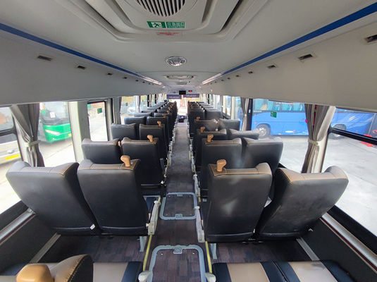 Luxury Pink Used Yutong Buses Euro 5 LHD Used Diesel Shuttle Bus Untuk Dijual