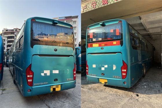 Transmisi manual Kereta pribadi 47 kursi Euro 4 LHD Bus wisata bekas