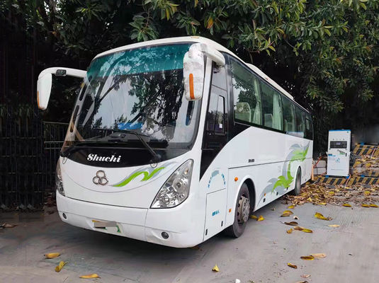 Bus penumpang listrik 46 kursi ukuran sedang Bus antar kota bekas