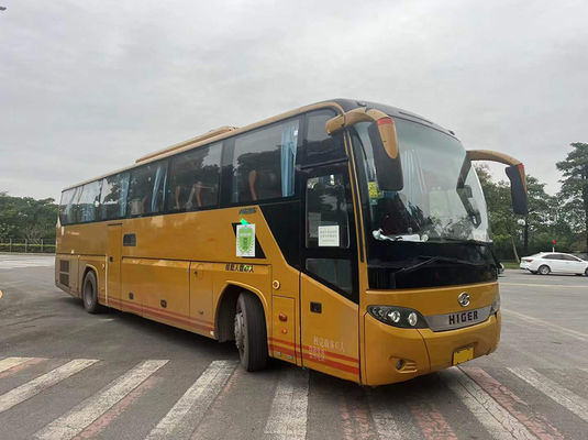 47 Kursi Bus Wisata Bekas Pengemudi Kiri Euro 4 Bus Higer Bekas