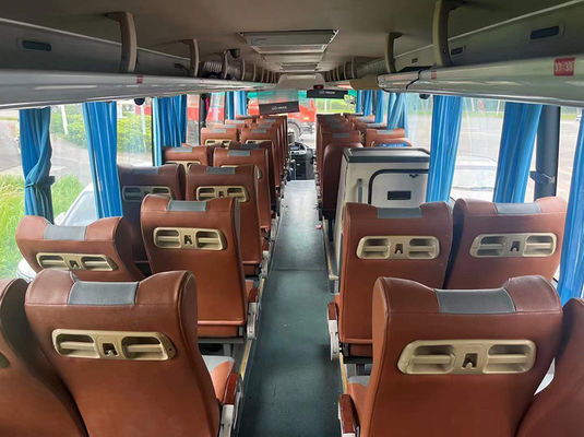 47 Kursi Bus Wisata Bekas Pengemudi Kiri Euro 4 Bus Higer Bekas