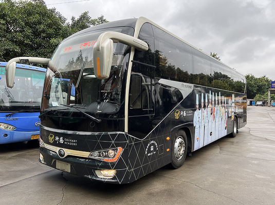 Bus Diesel yang digunakan manual, Bus 50 kursi tangan kedua bersertifikat ISO