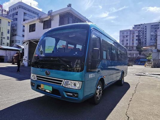 LHD Yutong bus mewah bekas 31 kursi dengan transmisi otomatis