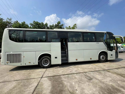 Golden Dragon Bus Wisata Bekas 48 Kursi Pengemudi Tangan Kiri Diesel Bus Perjalanan Tangan Kedua