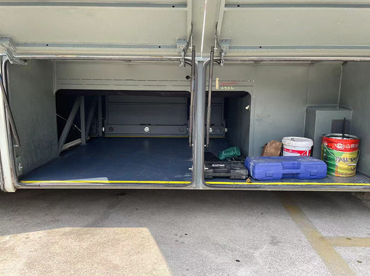 Golden Dragon Bus Wisata Bekas 48 Kursi Pengemudi Tangan Kiri Diesel Bus Perjalanan Tangan Kedua
